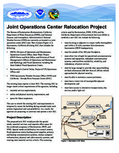 Water in California / United States / California Environmental Quality Act / Environment of California / Environmental impact statement / National Environmental Policy Act / California Department of Water Resources / National Weather Service / Central Valley Project / Impact assessment / Environment of the United States / California