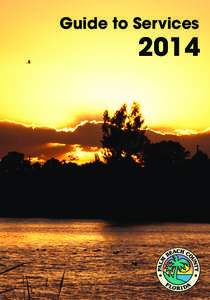 Guide to Services  2014 Palm Beach County, Florida 2014 Guide to County Services