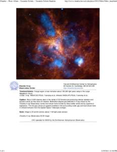 Dorado constellation / X-ray astronomy / Large Magellanic Cloud / Tarantula Nebula / Chandra X-ray Observatory / Nebula / Harvard–Smithsonian Center for Astrophysics / Lockman Hole / Astronomy / Space / NGC objects