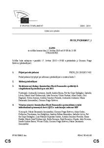 [removed]EVROPSKÝ PARLAMENT Výbor pro rybolov  PECH_PV(2010)0517_1