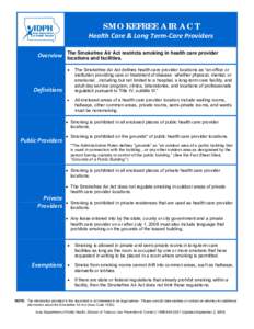 Human behavior / Smoking / Public health / Habits / Tobacco / Smoking ban / Smoking room / Health care provider / Health care / Health / Tobacco control / Medicine