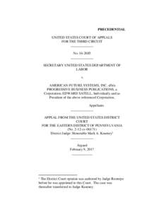 PRECEDENTIAL UNITED STATES COURT OF APPEALS FOR THE THIRD CIRCUIT _____________ No_____________