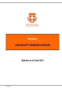Solicitor Profile - Monthly Statistics for April 2012