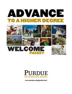 www.purdue.edu/gradschool  -1- Table of Contents New Graduate Student Checklist ....................................................................... 2-3