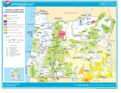 nationalatlas.gov Where We Are FEDERAL LANDS AND INDIAN RESERVATIONS Bureau of Land Management / Wilderness