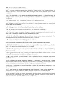 JUIN : Le Cœur de Jésus et l’Eucharistie. Le 1er : Tout notre désir en nous unissant et en voulant, avec la grâce de Dieu, vivre comme des Sœurs, est d’aimer et d’honorer le Sacré Cœur de Jésus, de le prend