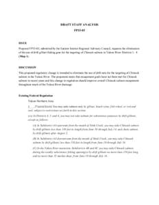 Gillnetting / Yukon River / Chinook salmon / Kanuti National Wildlife Refuge / Coho salmon / Chum salmon / Anvik River / Fish wheel / Alaska salmon fishery / Fish / Salmon / Oncorhynchus