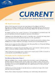 Welcome to the first edition of Current