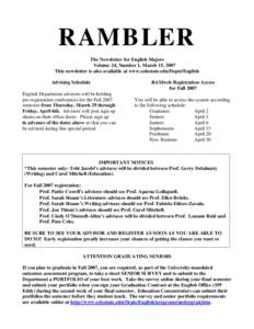 Microsoft Word - Rambler published Spring 2007.doc