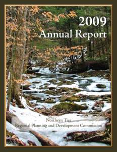 2009  Annual Report Northern Tier Regional Planning and Development Commission