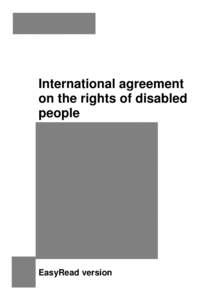 Convention on the Rights of Persons with Disabilities / Health / Equal opportunity / Accessibility / Attraction to disability / Disability Discrimination Act / Disability rights / Disability / Inequality