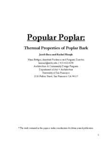Microsoft Word - Popular Poplar vBarkHouse
