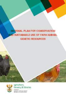 National Plan for Conservation and Sustainable use of Farm Animal Genetic Resources agriculture, forestry & fisheries