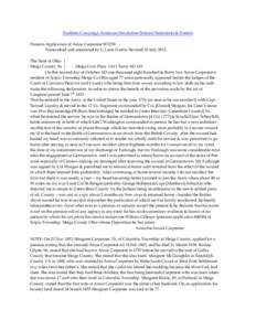 Southern Campaign American Revolution Pension Statements & Rosters Pension Application of Amos Carpenter W5239 Transcribed and annotated by C. Leon Harris. Revised 10 July[removed]The State of Ohio } Meigs County Ss } Meig