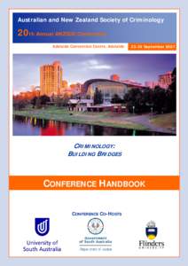 Building bridges : 20th annual ANZSOC conference