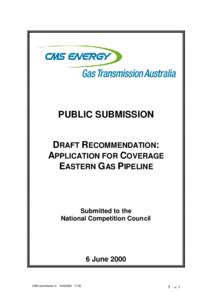 Dampier to Bunbury Natural Gas Pipeline / Energy