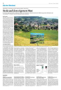 16  Tages-Anzeiger – Freitag, 23. Juli 2010 Zürcher Oberland Oberländer Gemeinden und ihre Namensvettern, Serie Teil 1