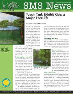 SMS News Volume 1|#2|Summer 2004 The Newsletter of the Smithsonian Marine Station at Fort Pierce  Touch T
