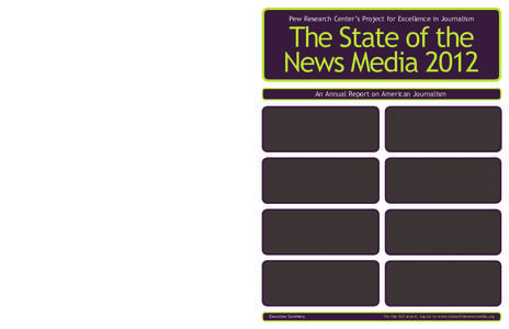 Technology / Citizen journalism / Fox News Channel / Paywall / Tom Rosenstiel / Mobile advertising / Newspaper / Audience measurement / Nielsen ratings / News media / Business / Journalism