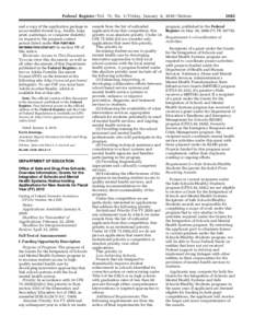 Office of Safe and Drug-Free Schools; Overview Information; Grants for the Integration of Schools and Mental Health Systems; Notice Inviting Applications for New Awards for Fiscal Year (FY) 2010, CFDA Number 84.215M. [OS