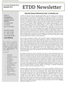 United States Department of Housing and Urban Development / Knoxville metropolitan area / Tennessee Department of Transportation / University of Tennessee / Knoxville /  Tennessee / Federal grants in the United States / Southwest Tennessee Development District / Tennessee / Affordable housing / Community Development Block Grant