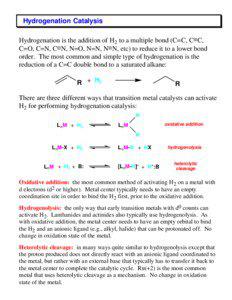 Catalysis / Homogeneous catalysis / Oil refining / Hydrogenation / Rhodium(III) chloride / DIPAMP / Oxidative addition / Hydrogenolysis / Triphenylphosphine / Chemistry / Hydrogen / Chemical engineering