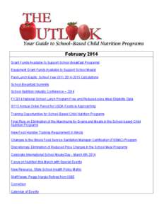 The Outlook Newsletter - February 2014