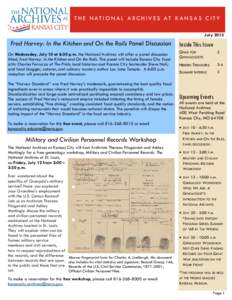 National Archives News July 2013