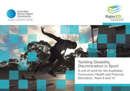 Web accessibility / Medicine / Disability Discrimination Act / Discrimination law / Australian Human Rights Commission / Discrimination / Developmental disability / Social model of disability / Disability rights / Health / Disability