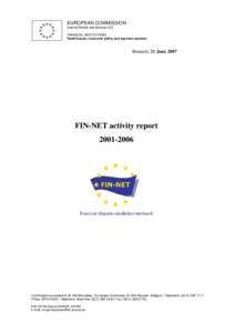 FIN-NET Activity Report[removed]