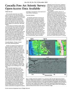 Nankai Trough / Accretionary wedge / Juan de Fuca Plate / Subduction / Gorda Plate / Megathrust earthquake / Plate Boundary Observatory / Earthscope / Puget Sound faults / Geology / Plate tectonics / Cascadia subduction zone