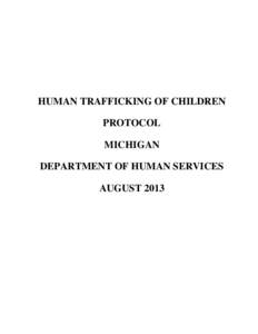 HUMAN TRAFFICKING OF CHILDREN PROTOCOL