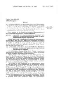 PUBLIC LAW[removed]—OCT. 6, [removed]STAT[removed]Public Law[removed]105th Congress