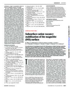 RE S EAR CH | R E P O R T S  23. J. R. Barker, R. E. Weston Jr., J. Phys. Chem. A 114, 10619–. S. J. Jeffrey, K. E. Gates, S. C. Smith, J. Phys. Chem. 100, 7090–).