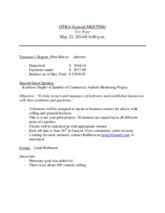Microsoft Word - OTBA General MeetingMay 2014.docx