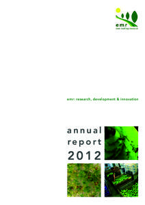 emr: research, development & innovation  annual report  2012