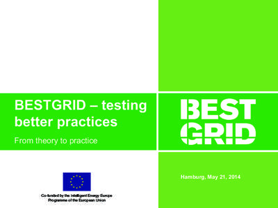 BESTGRID – testing better practices From theory to practice Hamburg, May 21, 2014 Co-funded by the Intelligent Energy Europe