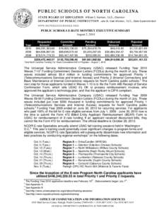 Microsoft Word - NC E-rate Executive Summary - August 2010.doc