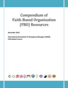 Management / Humanitarian aid / Occupational safety and health / National Voluntary Organizations Active in Disaster / Federal Emergency Management Agency / American Red Cross / Disaster / United Methodist Committee on Relief / Church World Service / Public safety / Emergency management / Disaster preparedness