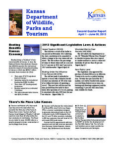 Kansas Department of Wildlife, Parks and Tourism Boating