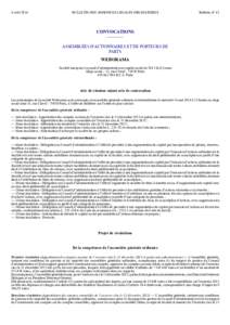 4 avrilBULLETIN DES ANNONCES LEGALES OBLIGATOIRES Bulletin n° 41