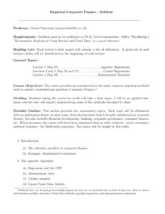 Regression analysis / Statistics / Instrumental variable / Econometrics / Propensity score matching / Regression discontinuity design / Average treatment effect / Causality / Quantile regression / Granger causality / Least squares / Linear regression