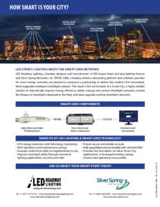 HOW SMART IS YOUR CITY? CONTROL CENTRE IPv6 NETWORK UTILITY METER ENERGY REPORTING