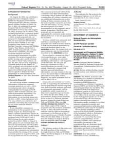 Federal Register / Vol. 78, No[removed]Thursday, August 29, [removed]Proposed Rules SUPPLEMENTARY INFORMATION: sroberts on DSK5SPTVN1PROD with PROPOSALS  Background