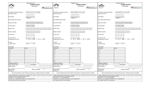 Institute Copy Sheet1 Student/Applicant copy  SCINDIA SCHOOL