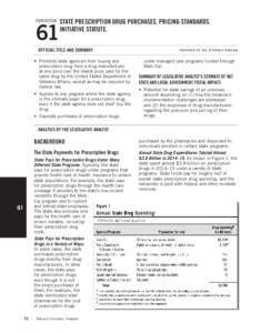 Proposition 61 Title and Summary and Analysis