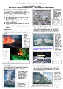 Types of volcanic eruptions / Explosive eruption / Volcano / Mount St. Helens / Pyroclastic flow / Mount Pinatubo / Lava / Volcanic ash / Pyroclastic rock / Geology / Volcanology / Igneous petrology