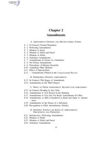 Chapter 2 Amendments § 1. § 2. § 3. § 4.