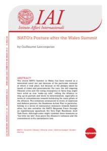 NATO’s Posture after the Wales Summit