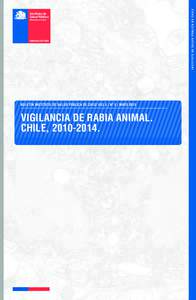 Ministerio de Salud  BOLETÍN INSTITUTO DE SALUD PÚBLICA DE CHILE VOL 5 | Nº 5 | MAYO 2015 VIGILANCIA DE RABIA ANIMAL. CHILE, .